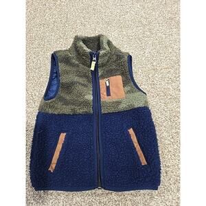 Carters Boys 3t Fleece Camo Vest (4a)